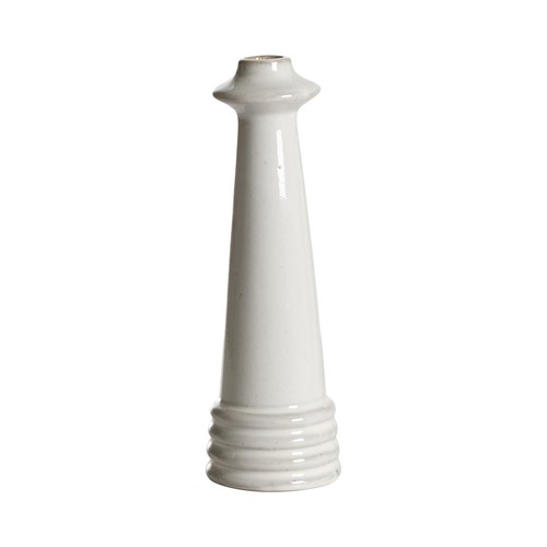 Candleholder Malin medium 8x8x25cm creme